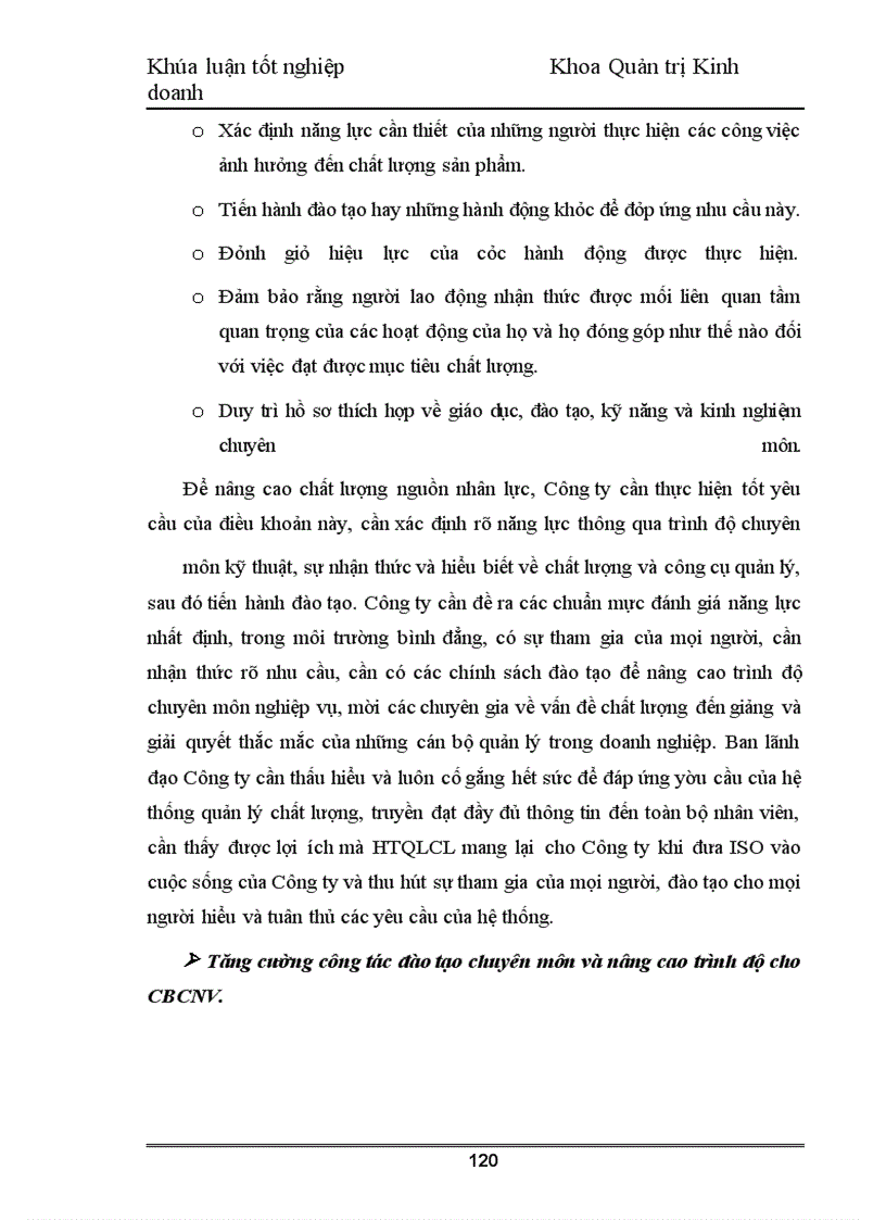 image for page Nâng cao chất lượng nguồn nhân lực tại Công ty Cổ phần đầu tư và xây dựng số 4