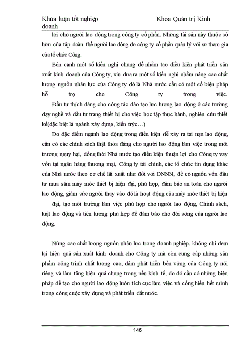 image for page Nâng cao chất lượng nguồn nhân lực tại Công ty Cổ phần đầu tư và xây dựng số 4