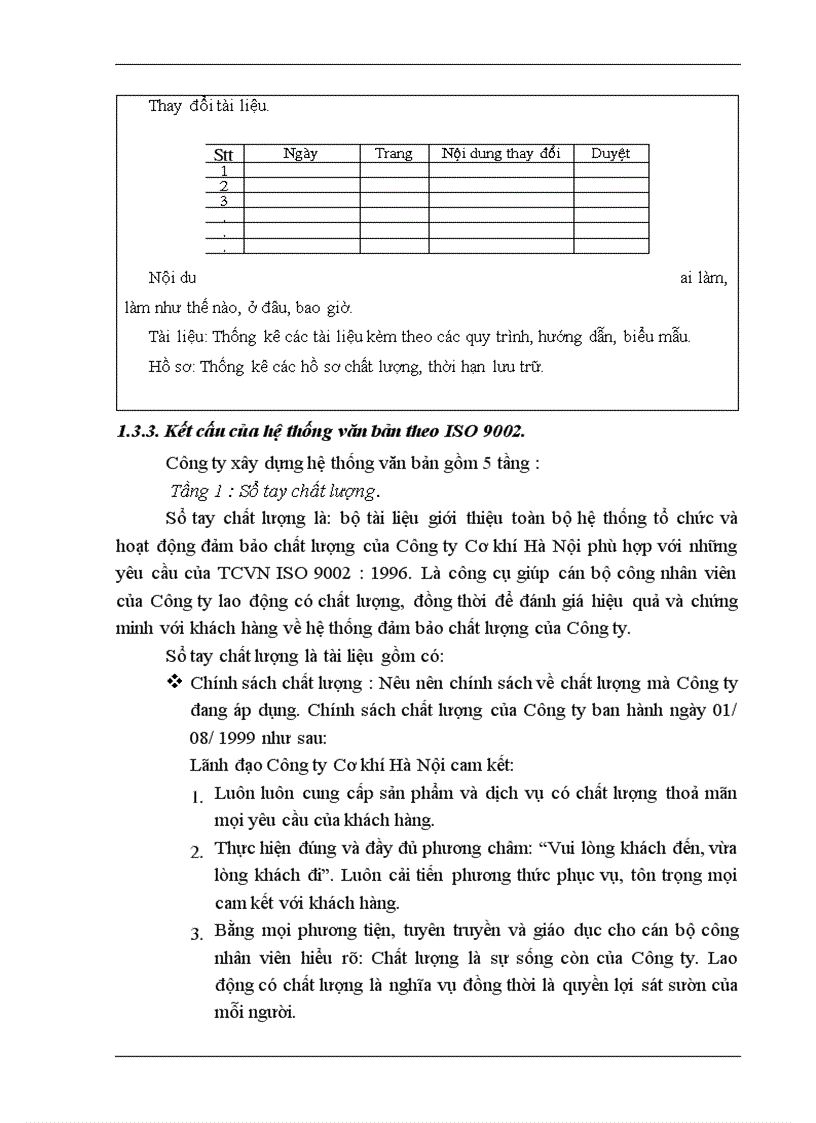 image for page Một số giải pháp nhằm thực hiện việc chuyển đổi hệ thống quản lý chất lượng theo tiêu chuẩn ISO 9002 (1994) sang ISO 9001 (2000) tại Công ty Cơ khí Hà Nội