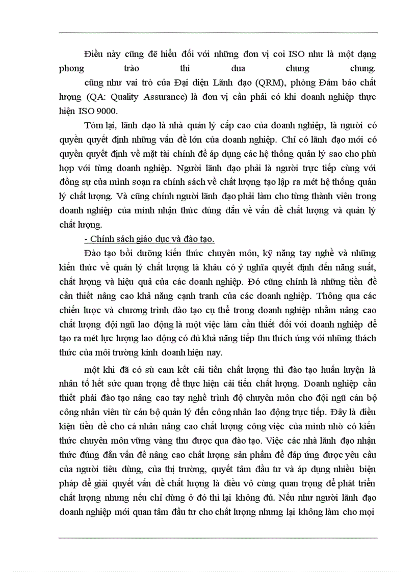 image for page Một số giải pháp nhằm thực hiện việc chuyển đổi hệ thống quản lý chất lượng theo tiêu chuẩn ISO 9002 (1994) sang ISO 9001 (2000) tại Công ty Cơ khí Hà Nội