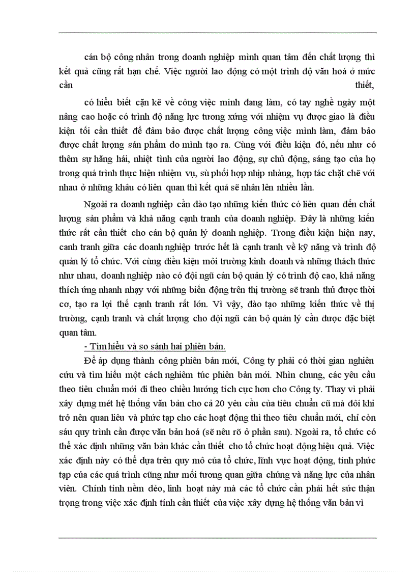 image for page Một số giải pháp nhằm thực hiện việc chuyển đổi hệ thống quản lý chất lượng theo tiêu chuẩn ISO 9002 (1994) sang ISO 9001 (2000) tại Công ty Cơ khí Hà Nội