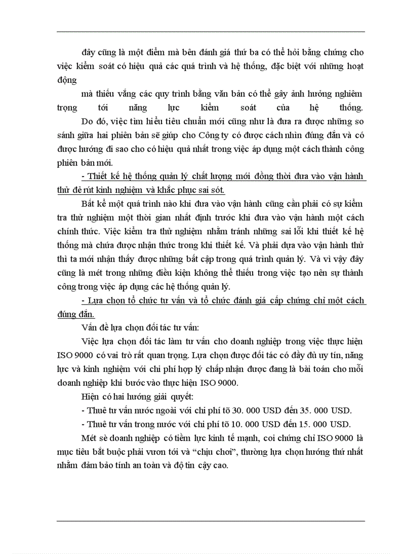 image for page Một số giải pháp nhằm thực hiện việc chuyển đổi hệ thống quản lý chất lượng theo tiêu chuẩn ISO 9002 (1994) sang ISO 9001 (2000) tại Công ty Cơ khí Hà Nội