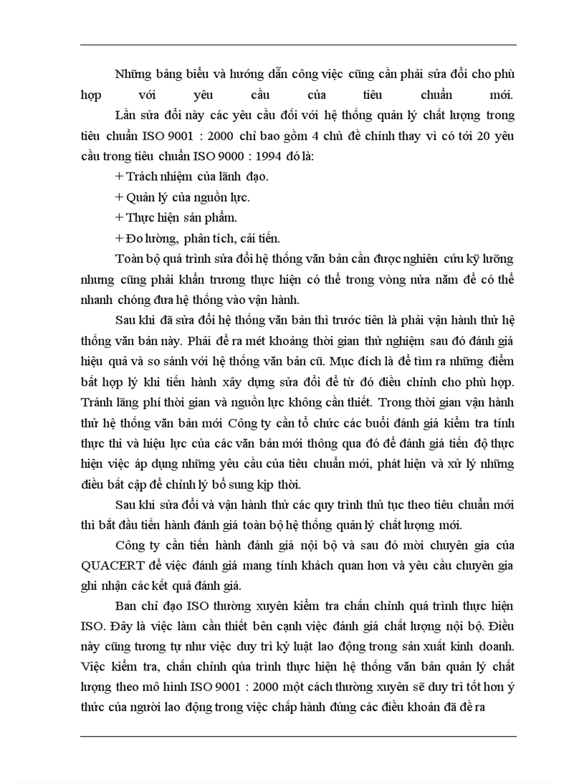 image for page Một số giải pháp nhằm thực hiện việc chuyển đổi hệ thống quản lý chất lượng theo tiêu chuẩn ISO 9002 (1994) sang ISO 9001 (2000) tại Công ty Cơ khí Hà Nội