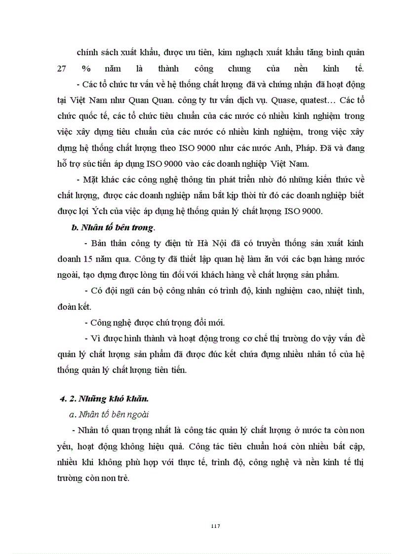 image for page Một số vấn đề của việc chuyển đổi hệ thống quản lý chất lượng theo tiêu chuẩn ISO 9000 : 1994 sang phiên bản 2000 tại Công ty điện tử Hà Nội
