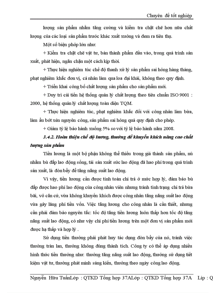 image for page Giải pháp nâng cao chất lượng sản phẩm ở Công ty TNHH nhà nước một thành viên Điện Cơ Thống Nhất