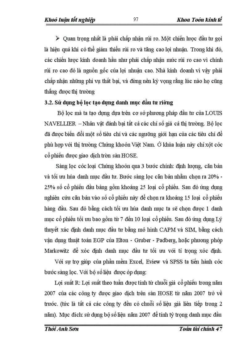 image for page Quản trị và đánh giá rủi ro của danh mục đầu tư trên thị trường chứng khoán Việt Nam