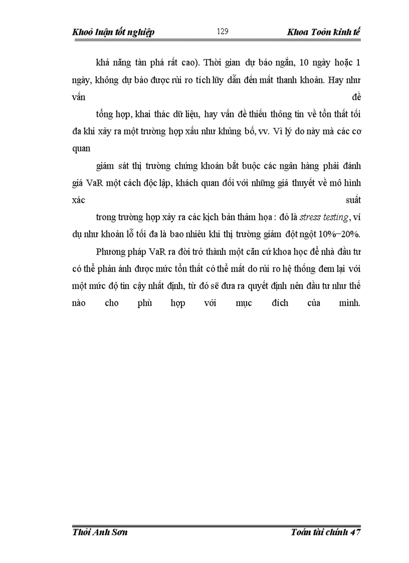 image for page Quản trị và đánh giá rủi ro của danh mục đầu tư trên thị trường chứng khoán Việt Nam
