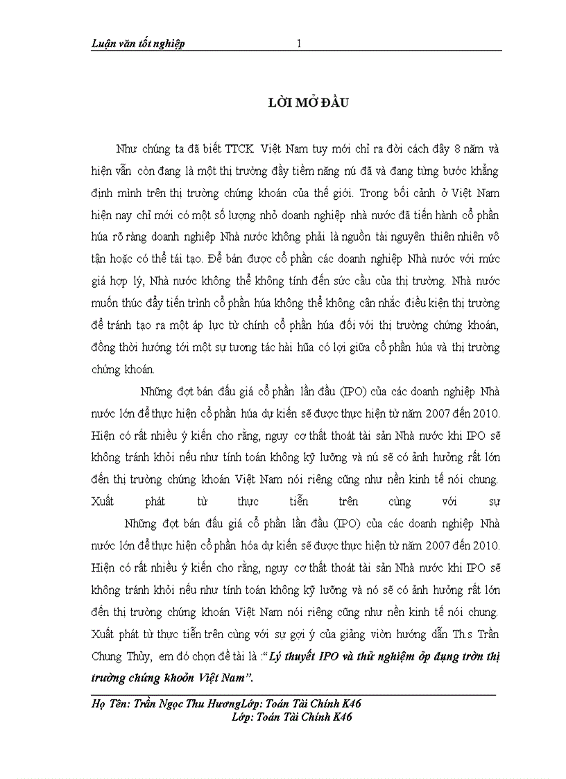 image for page Lý thuyết IPO và thử nghiệm áp dụng trên thị trường chứng khoán Việt Nam