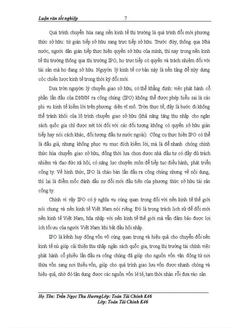 image for page Lý thuyết IPO và thử nghiệm áp dụng trên thị trường chứng khoán Việt Nam