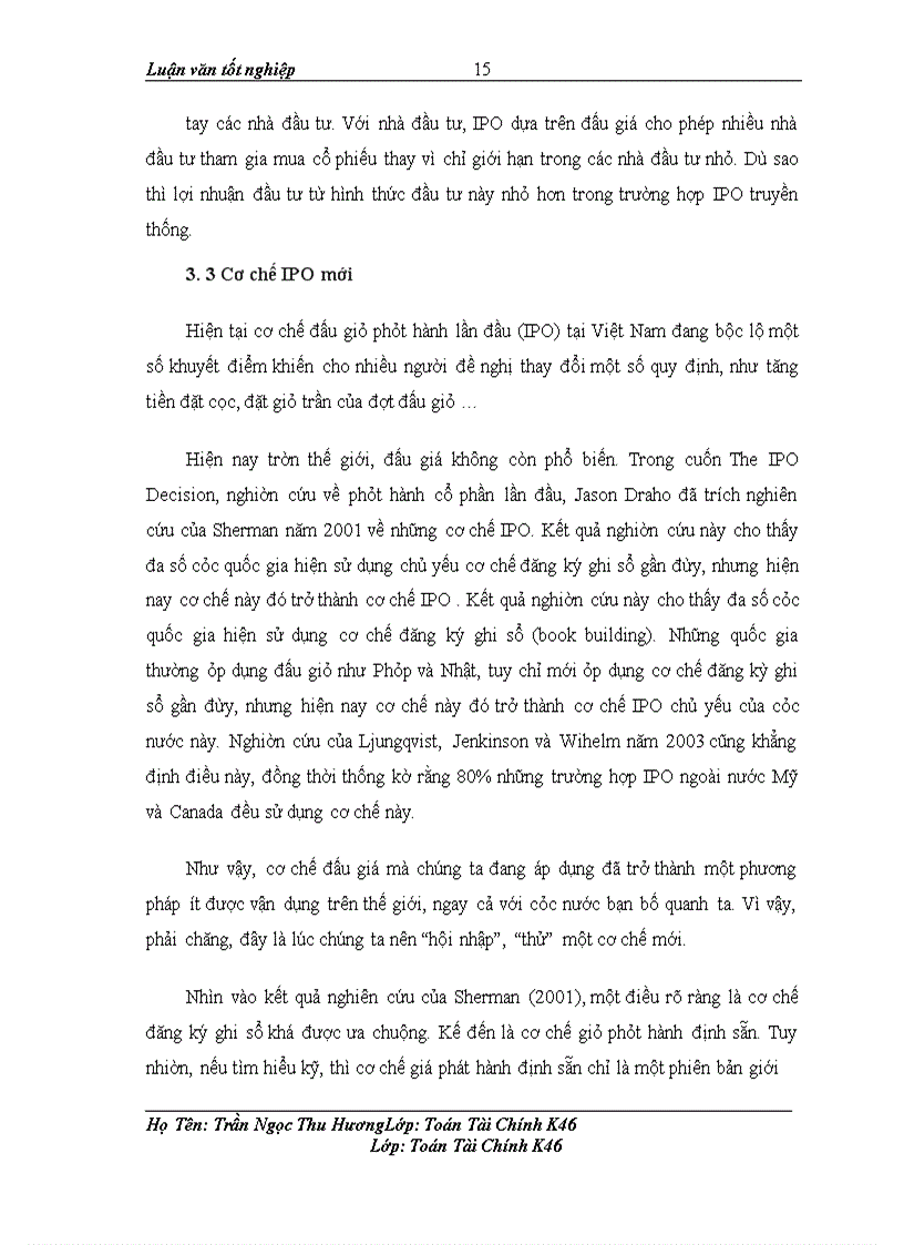 image for page Lý thuyết IPO và thử nghiệm áp dụng trên thị trường chứng khoán Việt Nam