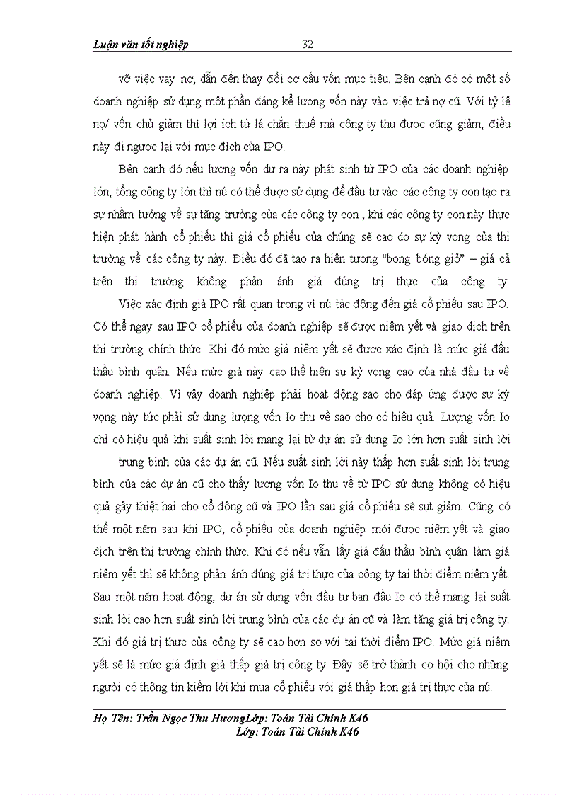 image for page Lý thuyết IPO và thử nghiệm áp dụng trên thị trường chứng khoán Việt Nam