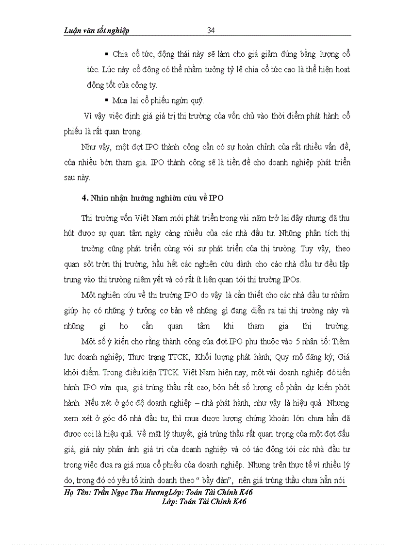 image for page Lý thuyết IPO và thử nghiệm áp dụng trên thị trường chứng khoán Việt Nam