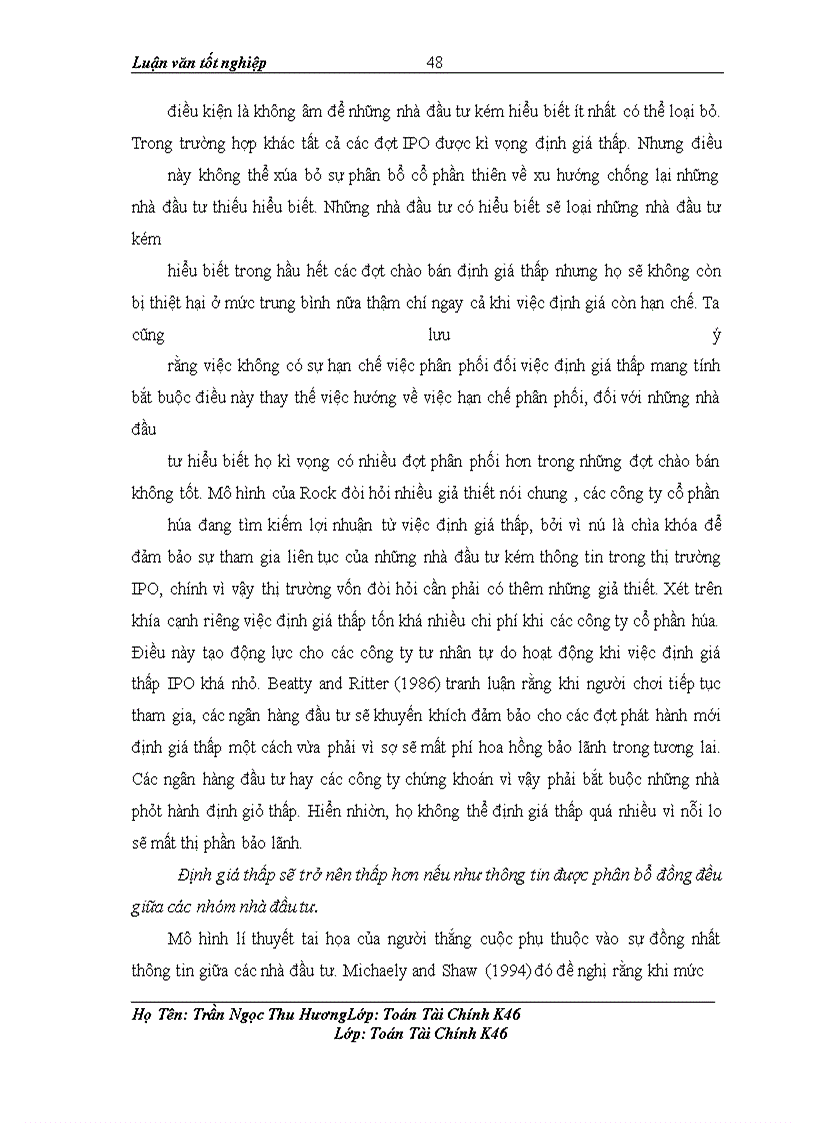 image for page Lý thuyết IPO và thử nghiệm áp dụng trên thị trường chứng khoán Việt Nam