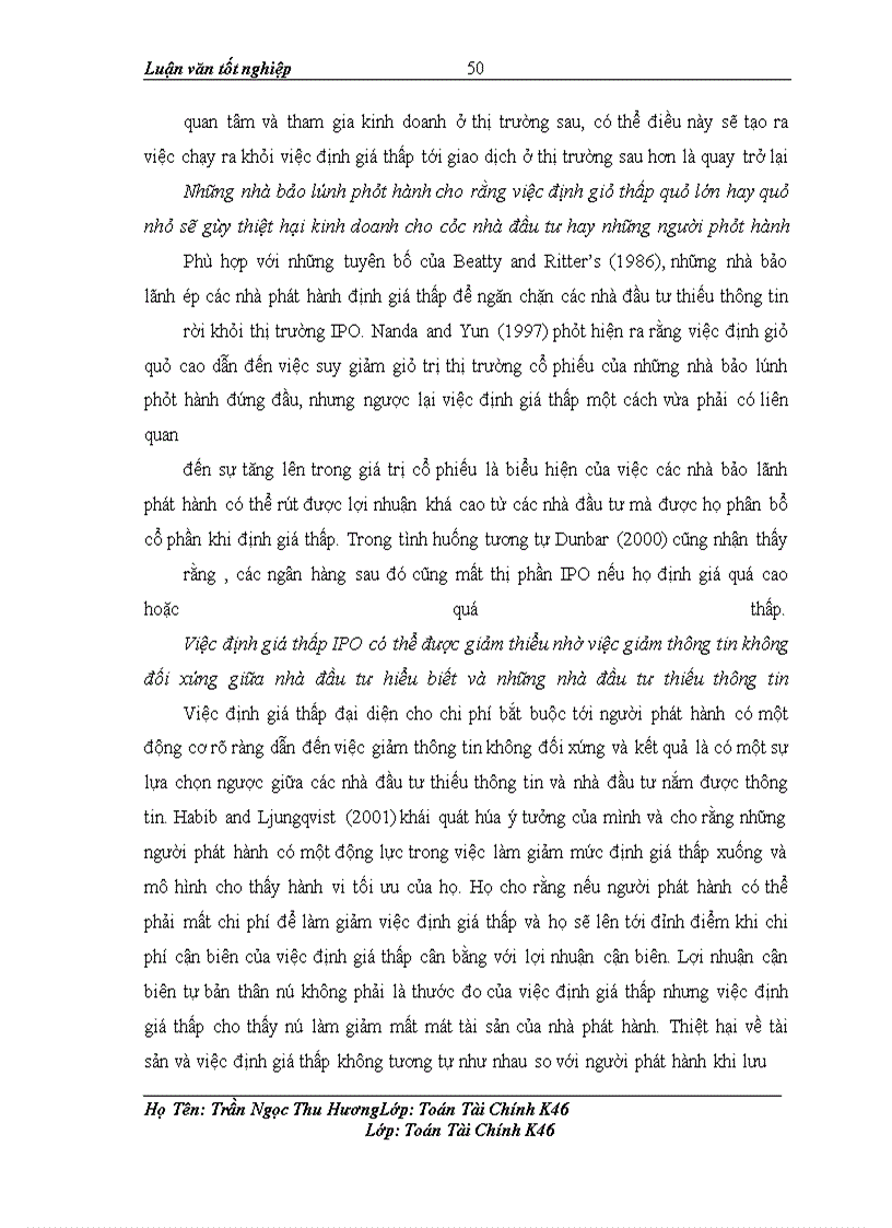 image for page Lý thuyết IPO và thử nghiệm áp dụng trên thị trường chứng khoán Việt Nam