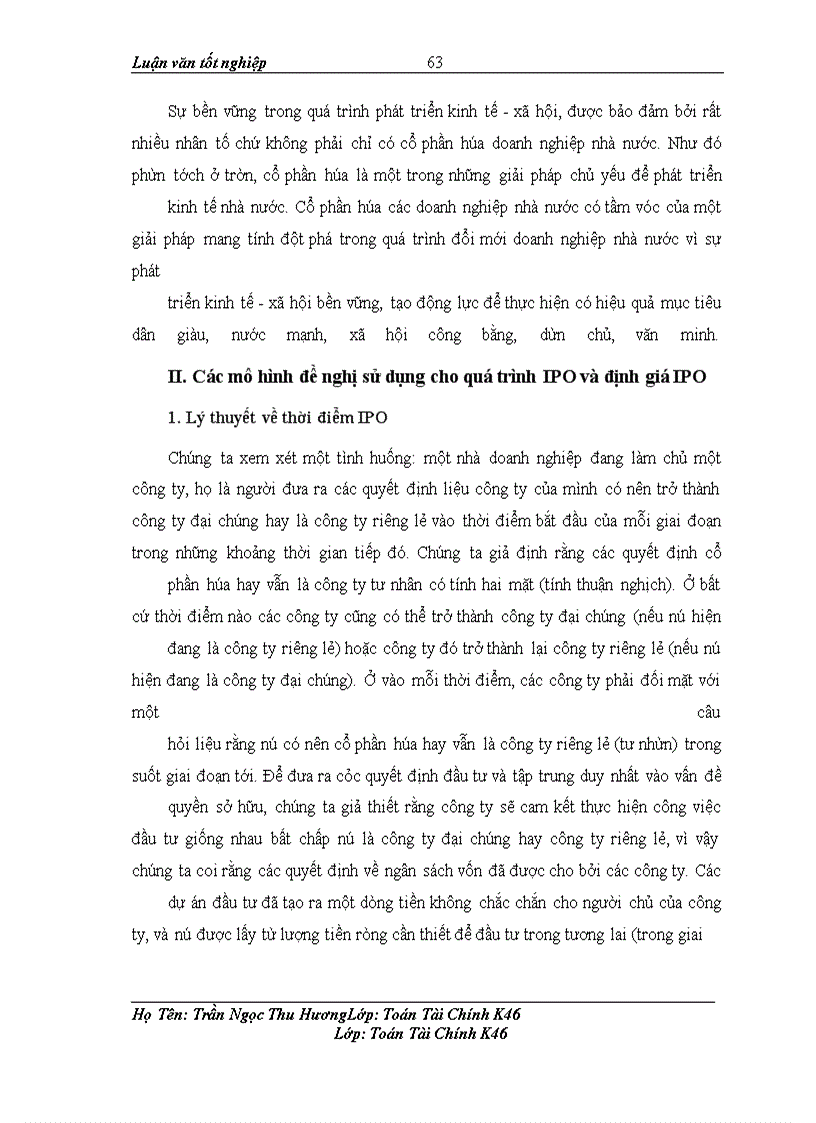 image for page Lý thuyết IPO và thử nghiệm áp dụng trên thị trường chứng khoán Việt Nam