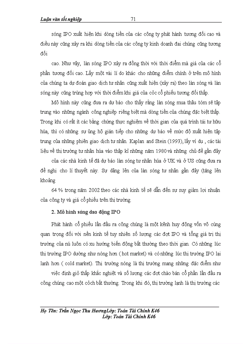 image for page Lý thuyết IPO và thử nghiệm áp dụng trên thị trường chứng khoán Việt Nam