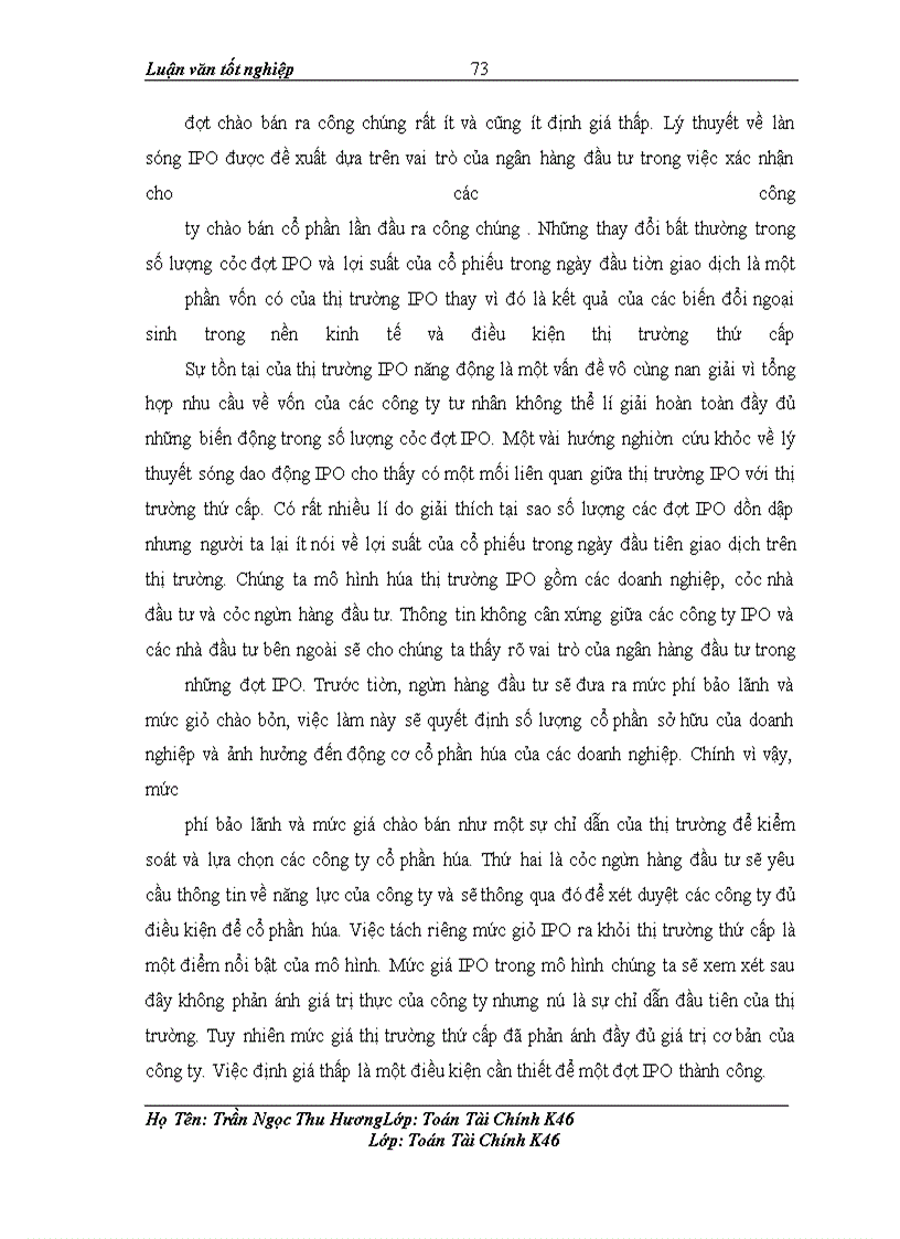 image for page Lý thuyết IPO và thử nghiệm áp dụng trên thị trường chứng khoán Việt Nam