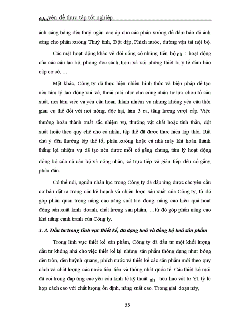 image for page Thực trạng và giải pháp đầu tư nâng cao khả năng cạnh tranh của Công ty Cổ phần Bóng đèn – Phích nước Rạng Đông