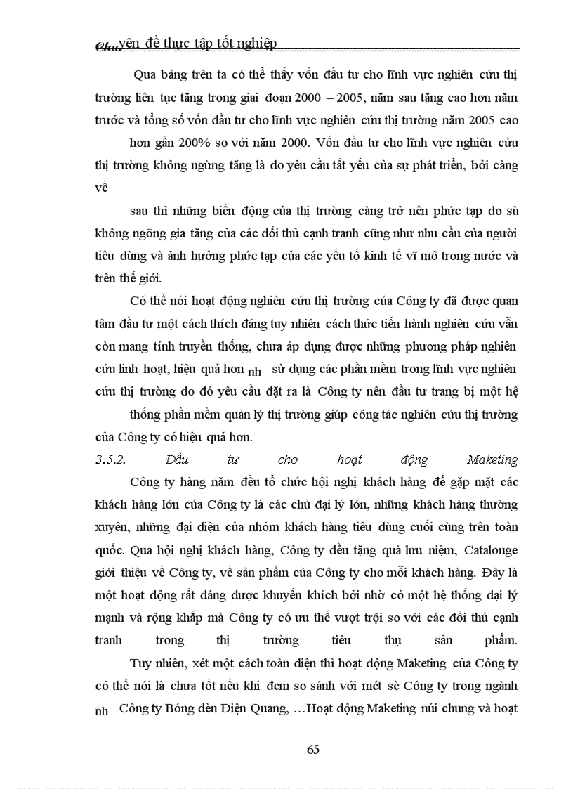 image for page Thực trạng và giải pháp đầu tư nâng cao khả năng cạnh tranh của Công ty Cổ phần Bóng đèn – Phích nước Rạng Đông