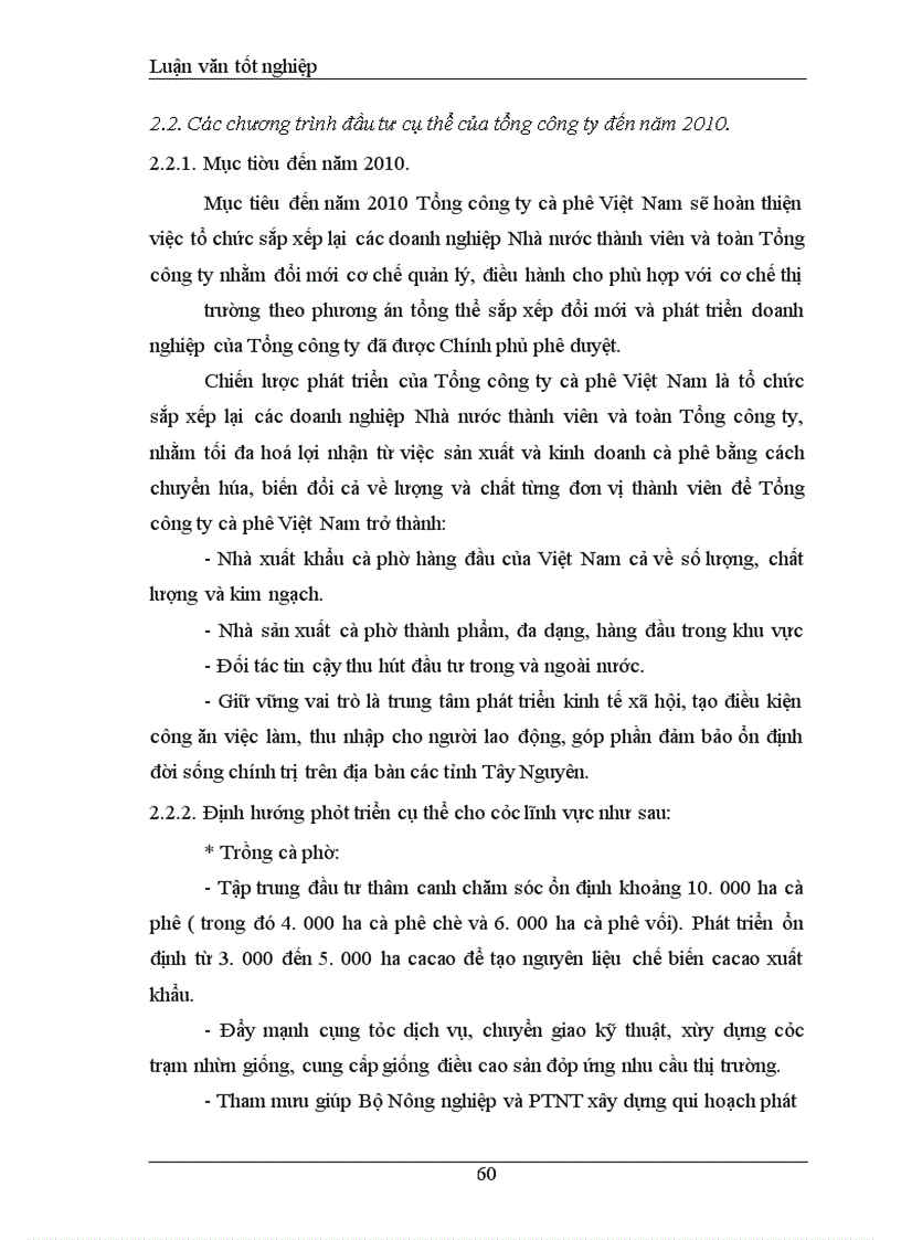 image for page Đầu tư phát triển tại Tổng công ty cà phê Việt Nam. Thực trạng và giải pháp