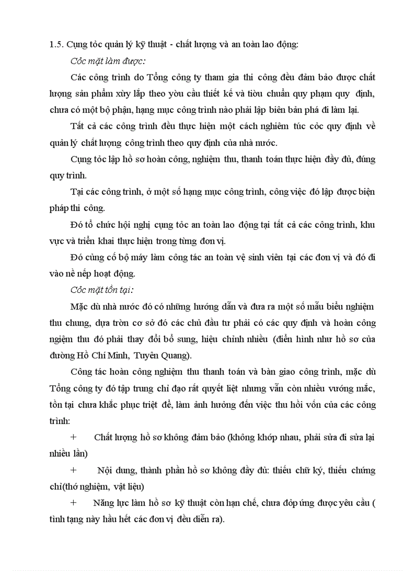 image for page Thực trạng và giải pháp về hoạt động đầu tư phát triển tại Tổng Công Ty Sông Đa