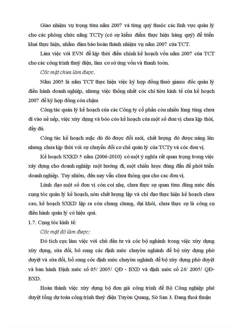 image for page Thực trạng và giải pháp về hoạt động đầu tư phát triển tại Tổng Công Ty Sông Đa