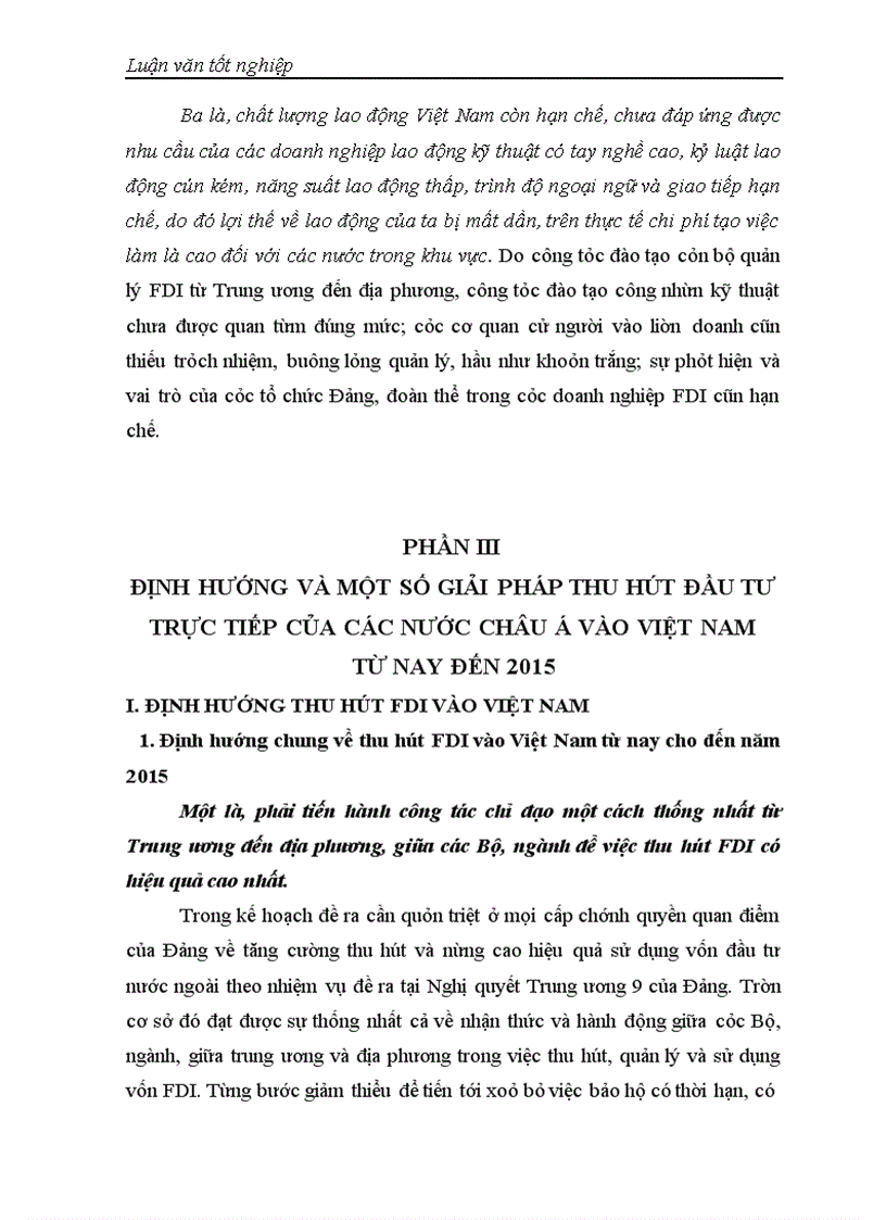 image for page Đầu tư trực tiếp của các nước Châu Á vào Việt Nam: Thực trạng và giải pháp