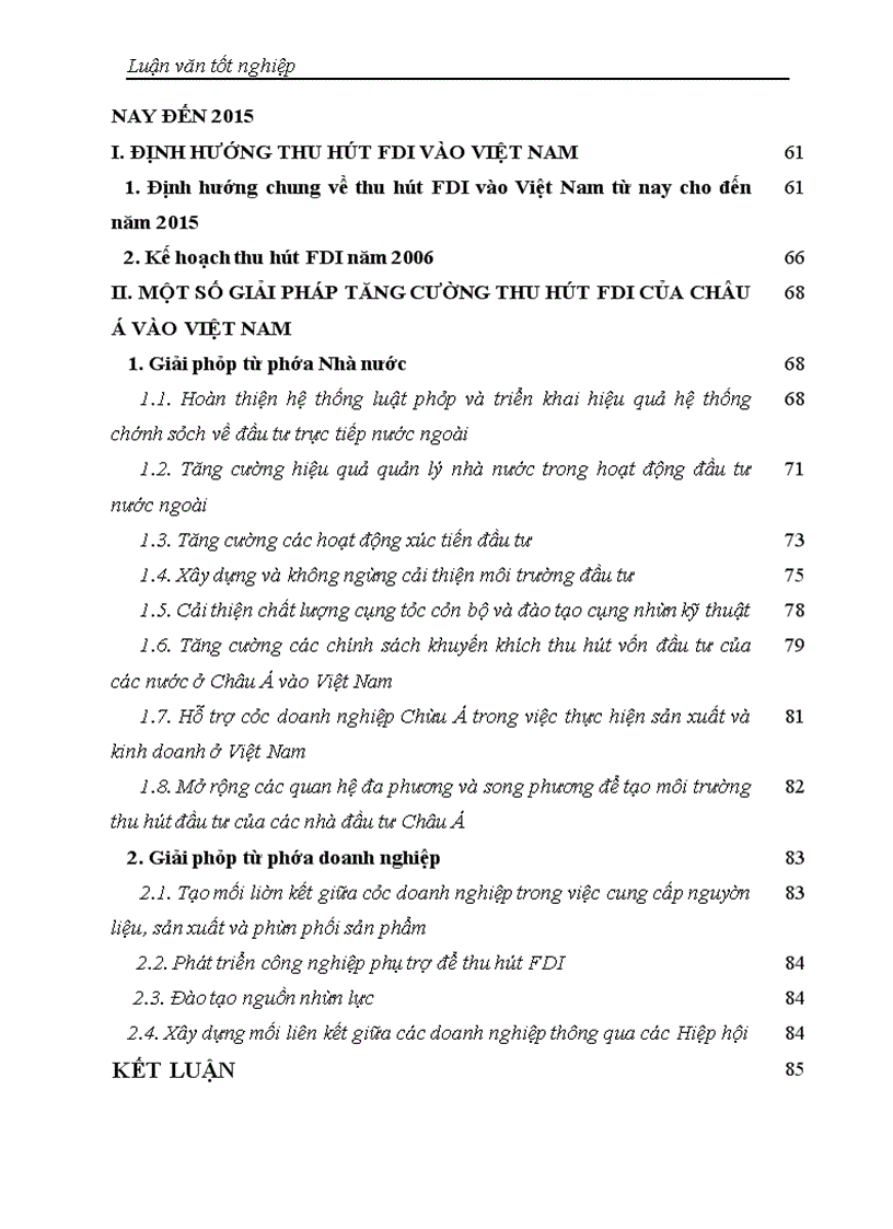 image for page Đầu tư trực tiếp của các nước Châu Á vào Việt Nam: Thực trạng và giải pháp