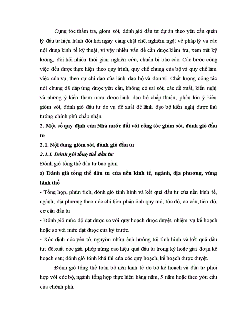 image for page Một số giải pháp nhằm nâng cao chất lượng công tác giám sát, đánh giá đầu tư tại Vụ thẩm định và giám sát đầu tư – Bộ kế hoạch và đầu tư