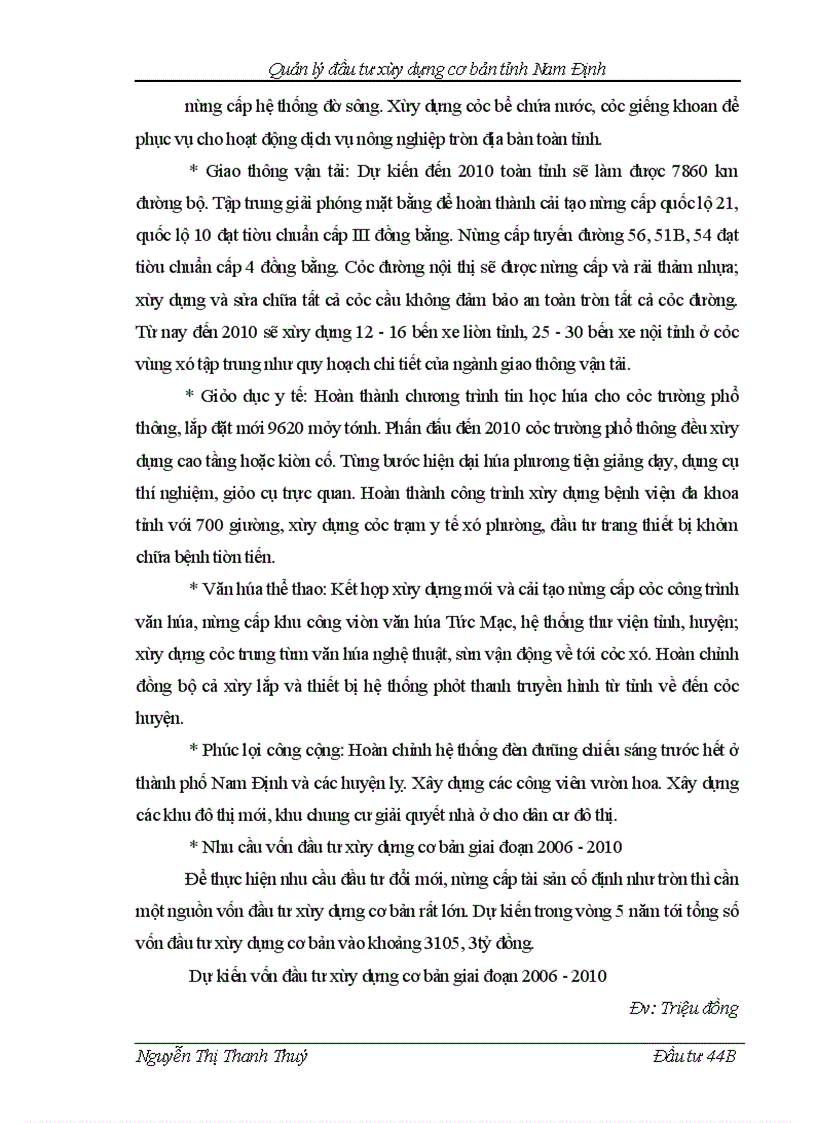 image for page Quản lý đầu tư xây dựng cơ bản tỉnh Nam Định