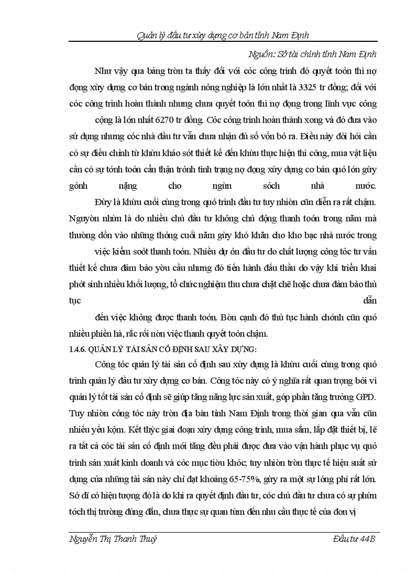 image for page Quản lý đầu tư xây dựng cơ bản tỉnh Nam Định