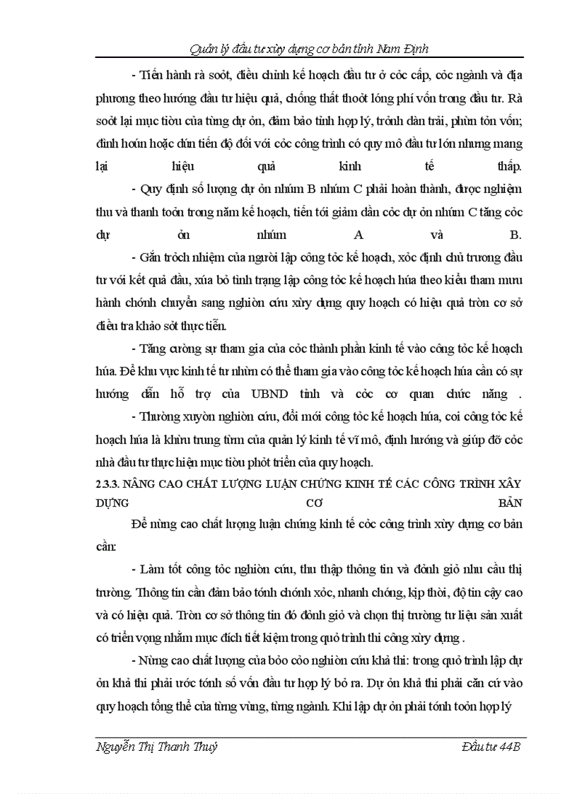 image for page Quản lý đầu tư xây dựng cơ bản tỉnh Nam Định