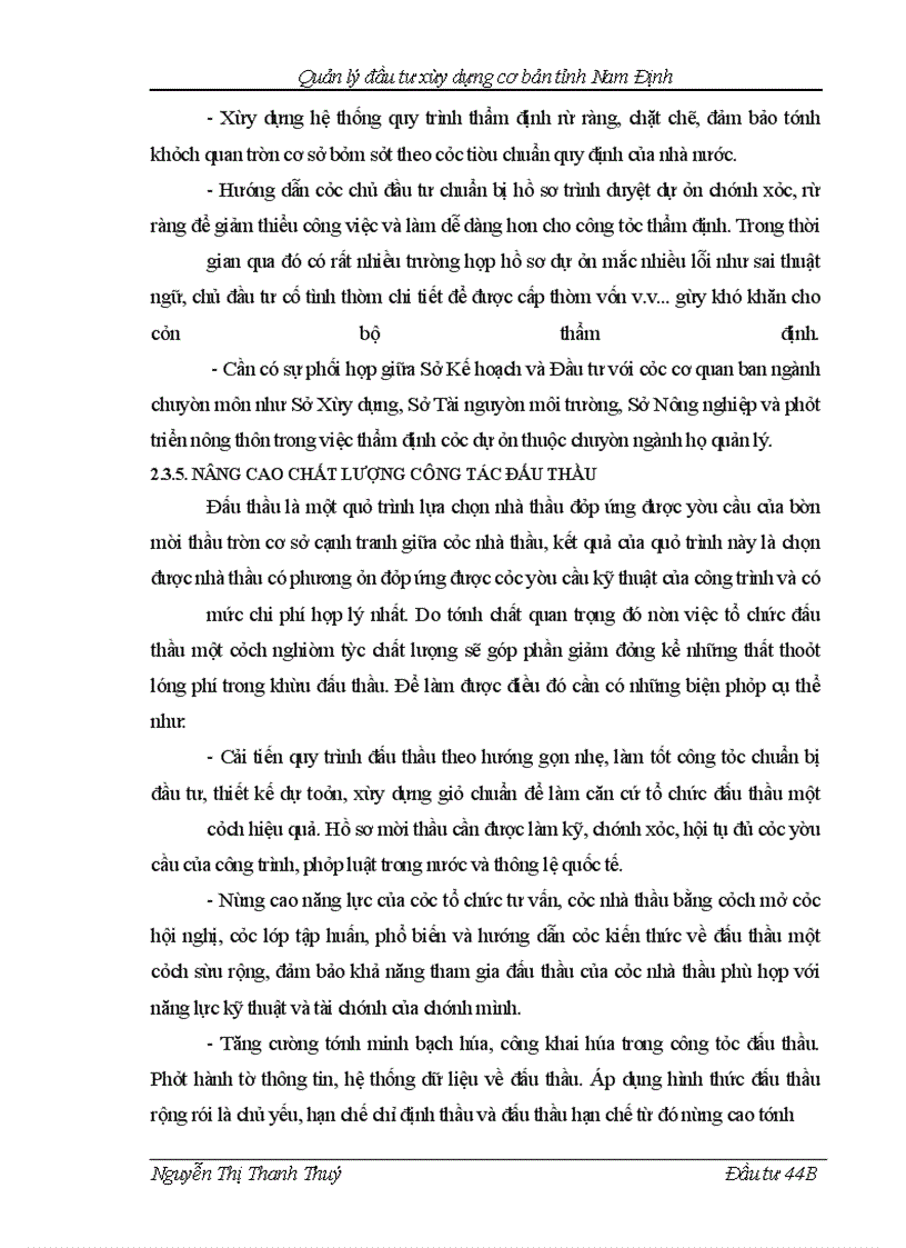 image for page Quản lý đầu tư xây dựng cơ bản tỉnh Nam Định