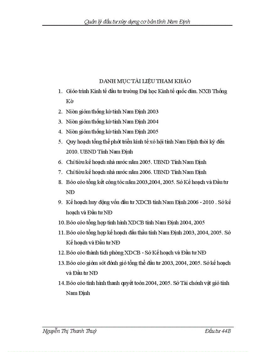 image for page Quản lý đầu tư xây dựng cơ bản tỉnh Nam Định