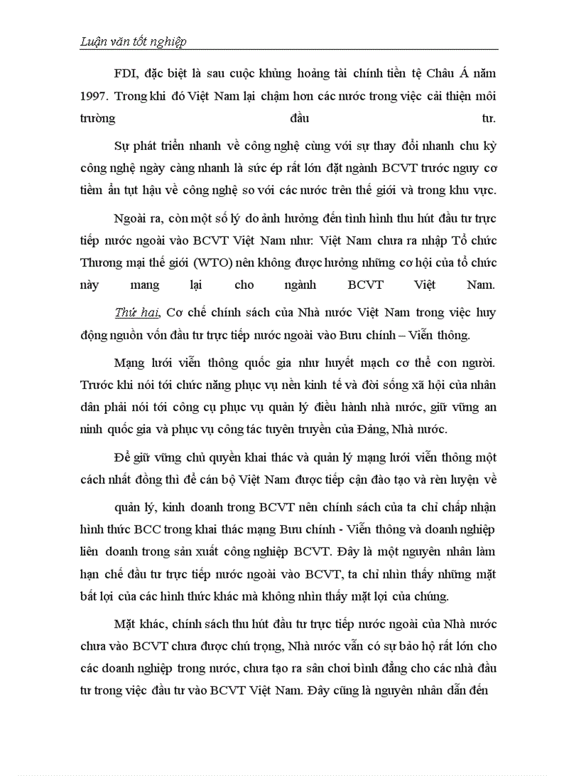 image for page Một số giải pháp nâng cao khả năng thu hút đầu tư trực tiếp nước ngoài vào Bưu chính – Viễn thông Việt Nam