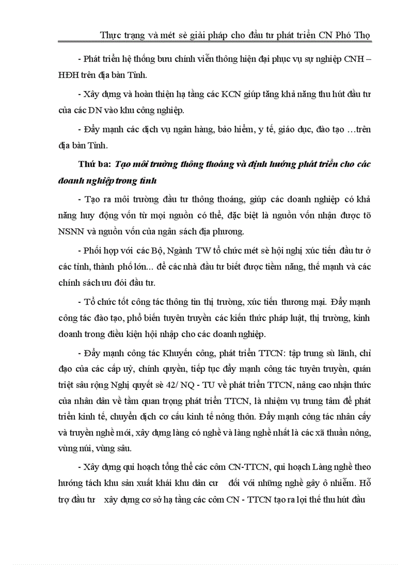 image for page Thực trạng và một số giải pháp cho đầu tư phát triển công nghiệp Phú Thọ