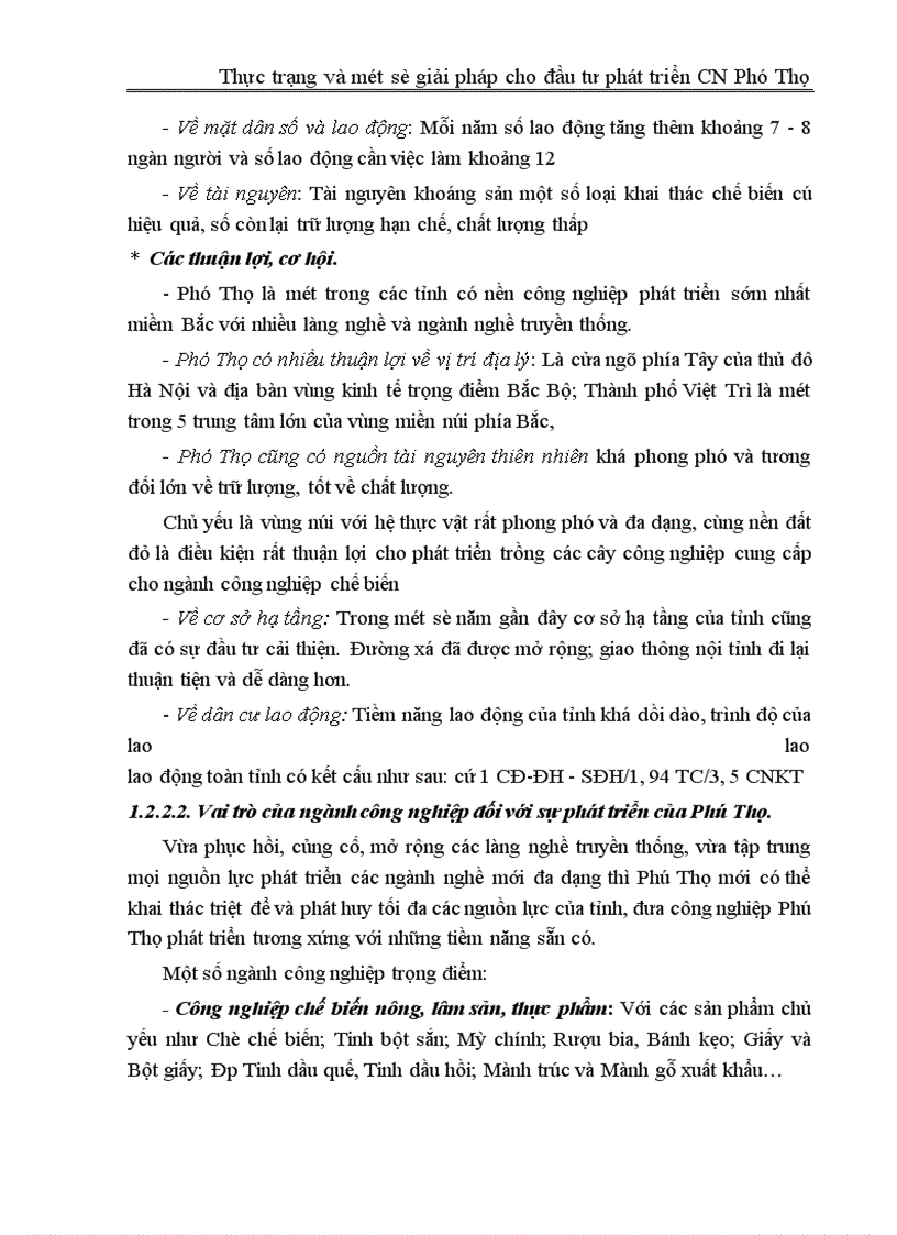 image for page Thực trạng và một số giải pháp cho đầu tư phát triển công nghiệp Phú Thọ