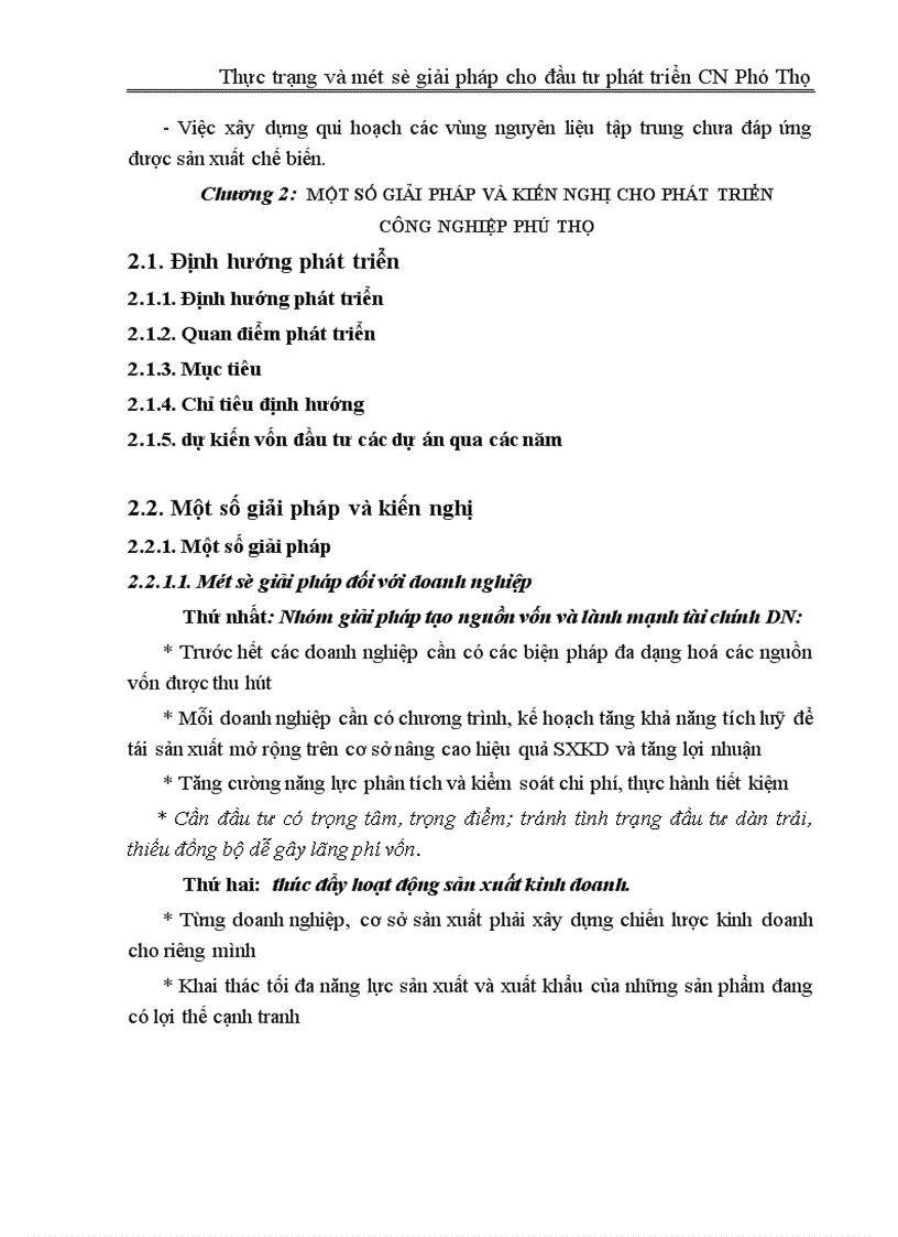 image for page Thực trạng và một số giải pháp cho đầu tư phát triển công nghiệp Phú Thọ