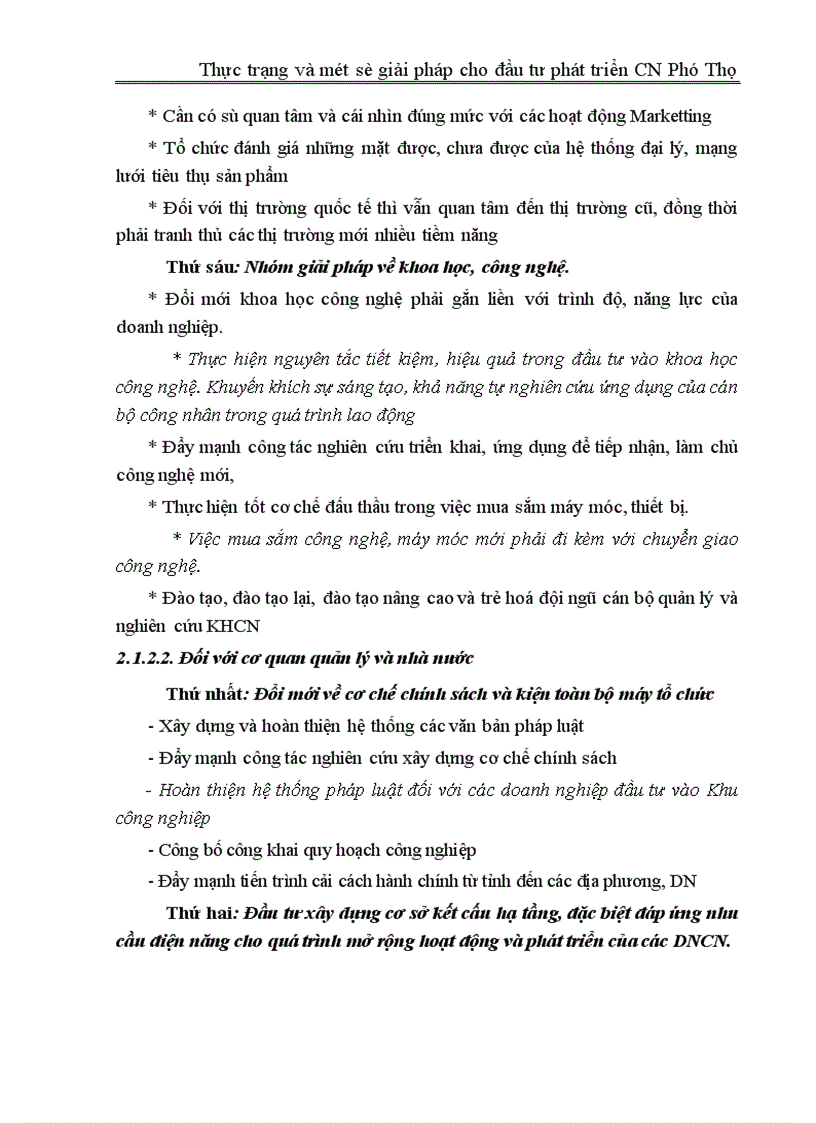 image for page Thực trạng và một số giải pháp cho đầu tư phát triển công nghiệp Phú Thọ