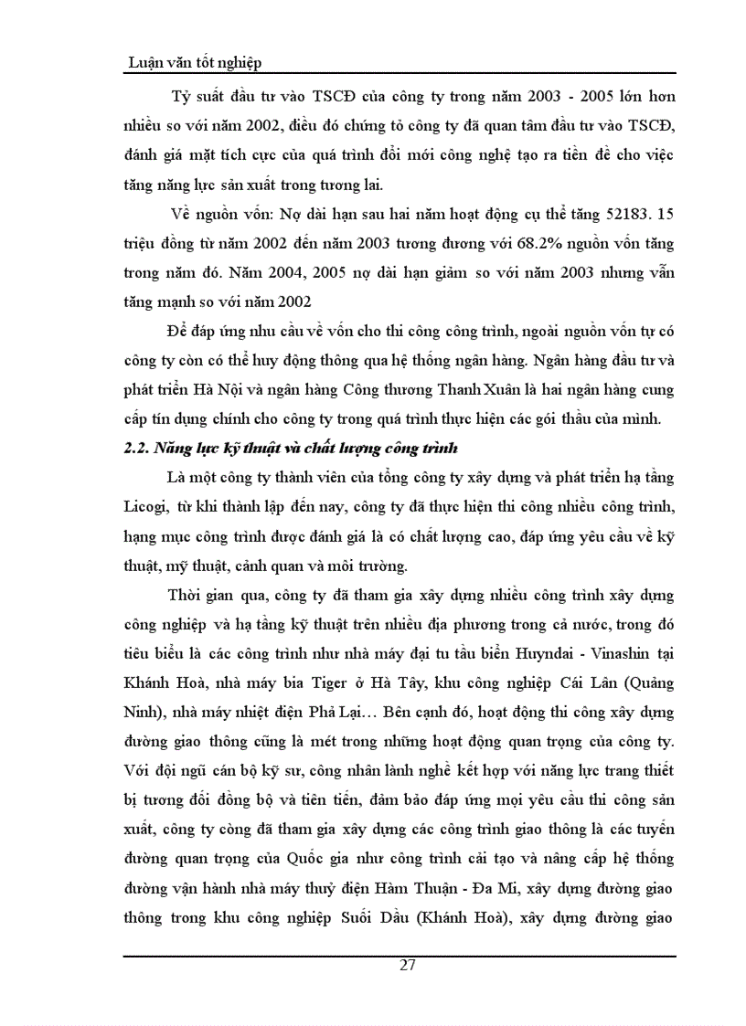 image for page Thực trạng và một số giải pháp nhằm nâng cao khả năng thắng thầu của công ty Xây dựng cấp thoát nước và hạ tầng kỹ thuật – Cometco