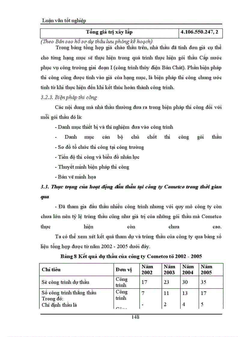 image for page Thực trạng và một số giải pháp nhằm nâng cao khả năng thắng thầu của công ty Xây dựng cấp thoát nước và hạ tầng kỹ thuật – Cometco