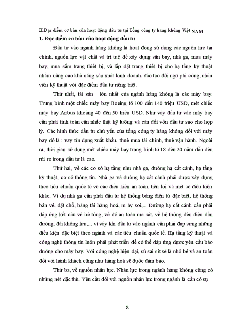 image for page Đầu tư phát triển vào vực công nghệ thông tin ở Tổng công ty hàng không Việt Nam-Thực trạng và giải pháp
