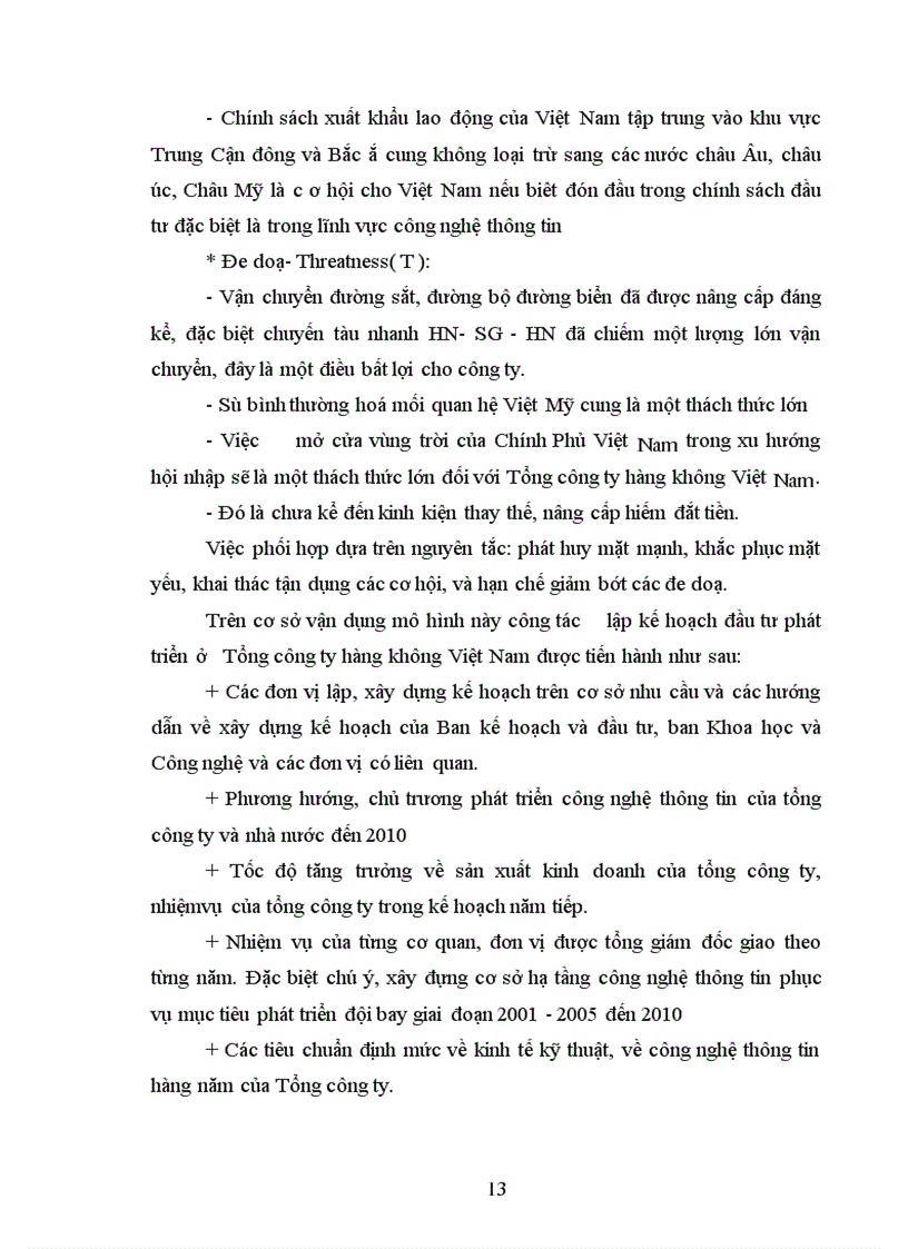 image for page Đầu tư phát triển vào vực công nghệ thông tin ở Tổng công ty hàng không Việt Nam-Thực trạng và giải pháp
