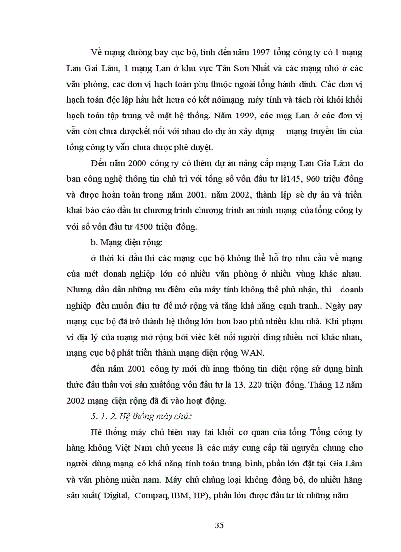 image for page Đầu tư phát triển vào vực công nghệ thông tin ở Tổng công ty hàng không Việt Nam-Thực trạng và giải pháp