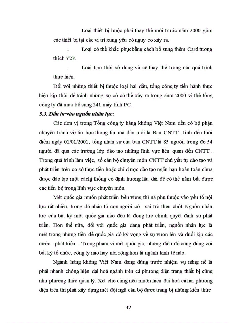 image for page Đầu tư phát triển vào vực công nghệ thông tin ở Tổng công ty hàng không Việt Nam-Thực trạng và giải pháp