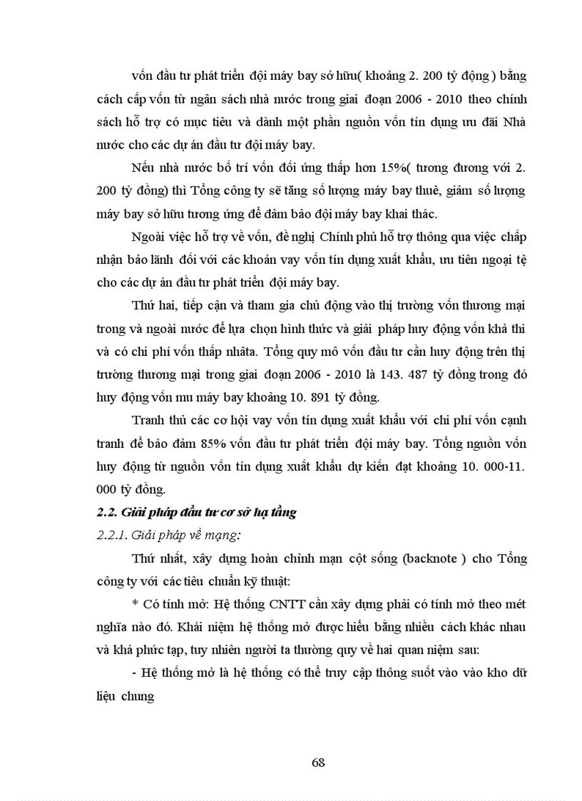 image for page Đầu tư phát triển vào vực công nghệ thông tin ở Tổng công ty hàng không Việt Nam-Thực trạng và giải pháp