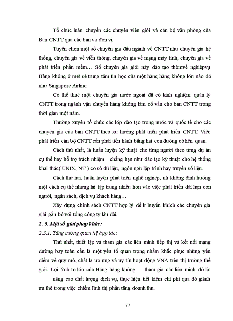 image for page Đầu tư phát triển vào vực công nghệ thông tin ở Tổng công ty hàng không Việt Nam-Thực trạng và giải pháp