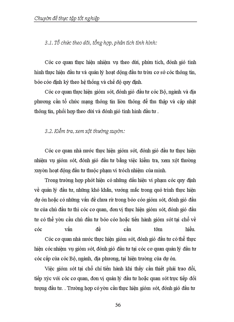image for page Thực trạng và phương hướng tăng cường công tác Giám sát, đánh giá đầu tư tại Vụ Thẩm định và Giám sát đầu tư