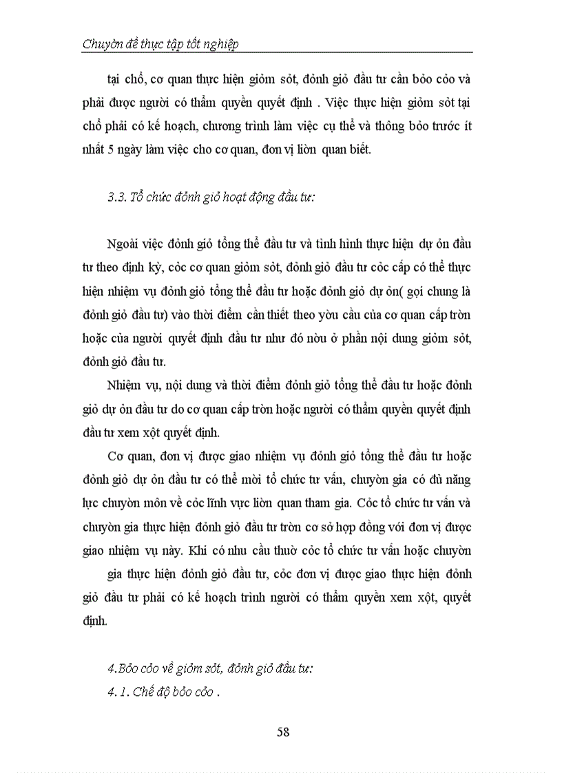 image for page Thực trạng và phương hướng tăng cường công tác Giám sát, đánh giá đầu tư tại Vụ Thẩm định và Giám sát đầu tư