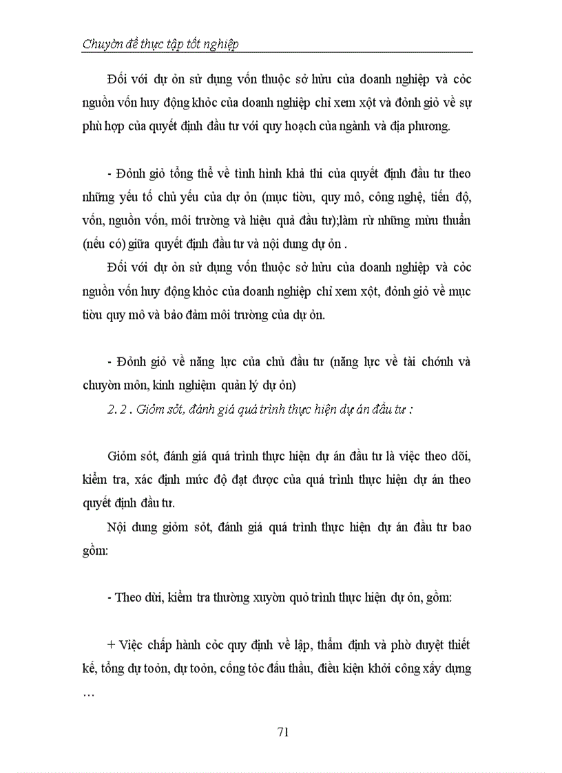 image for page Thực trạng và phương hướng tăng cường công tác Giám sát, đánh giá đầu tư tại Vụ Thẩm định và Giám sát đầu tư